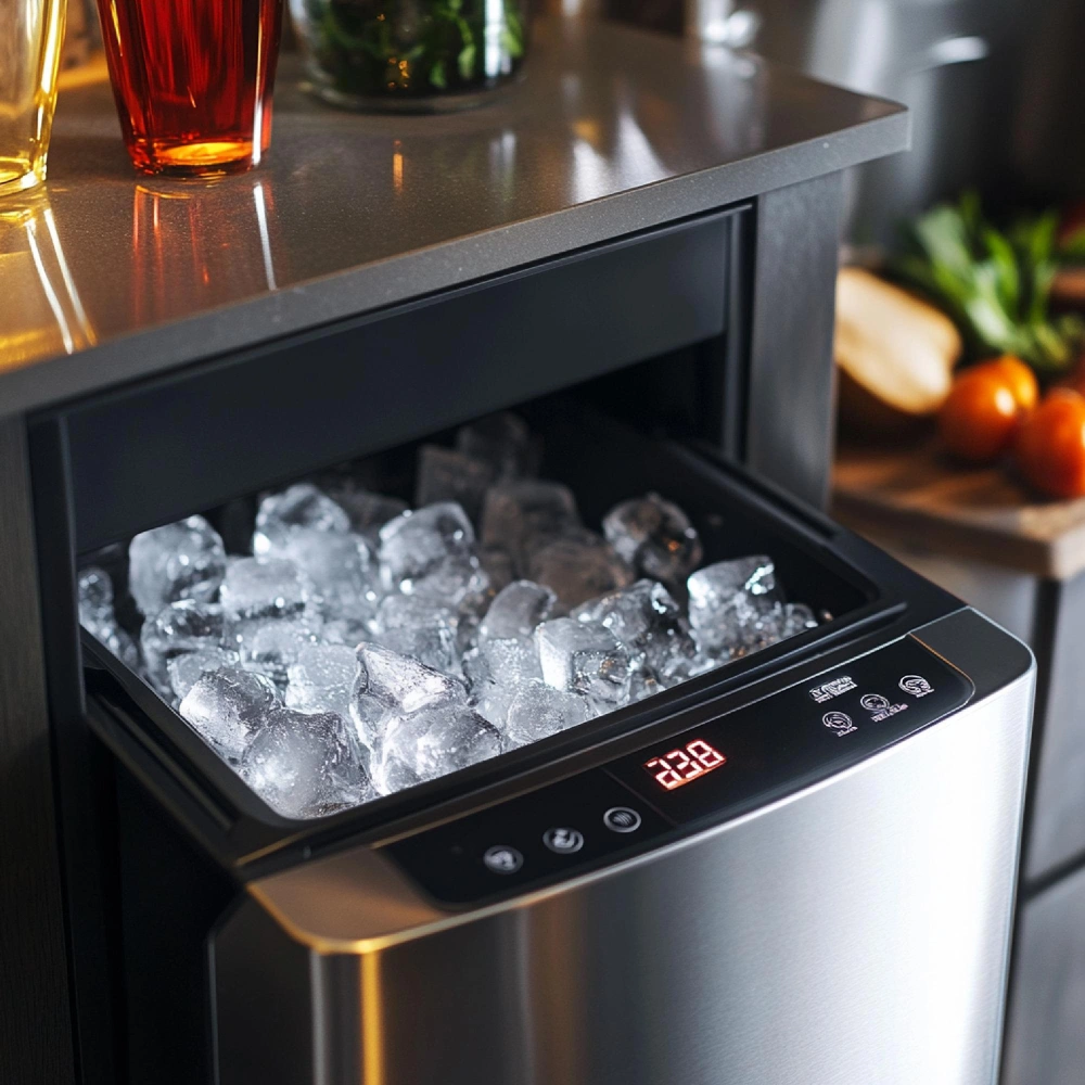Built-in ice maker repair in Dallas restoring ice production