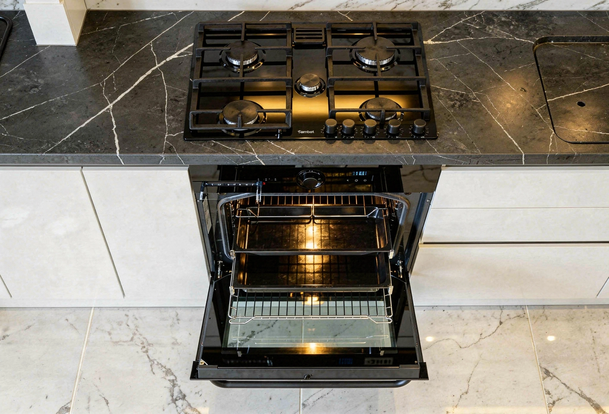 Professional stove and oven repair service in Dallas kitchen
