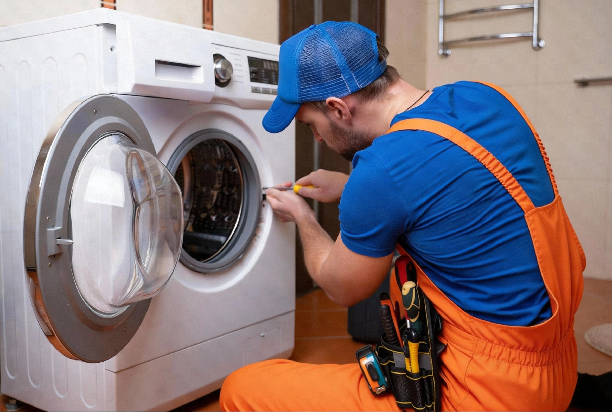 Professional washing machine repair in Dallas for leaking and spinning issues